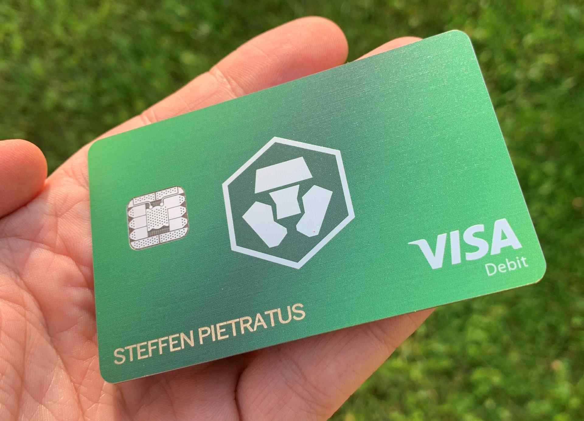 crypto.com business card